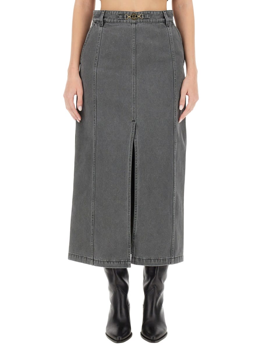 Patou Midi Skirt