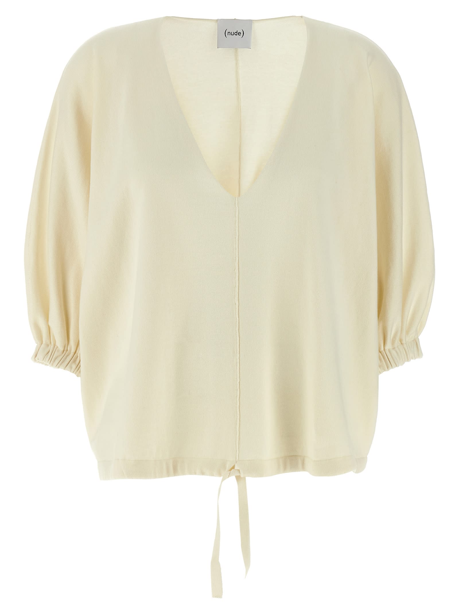 (nude) Drawstring Sweatshirt