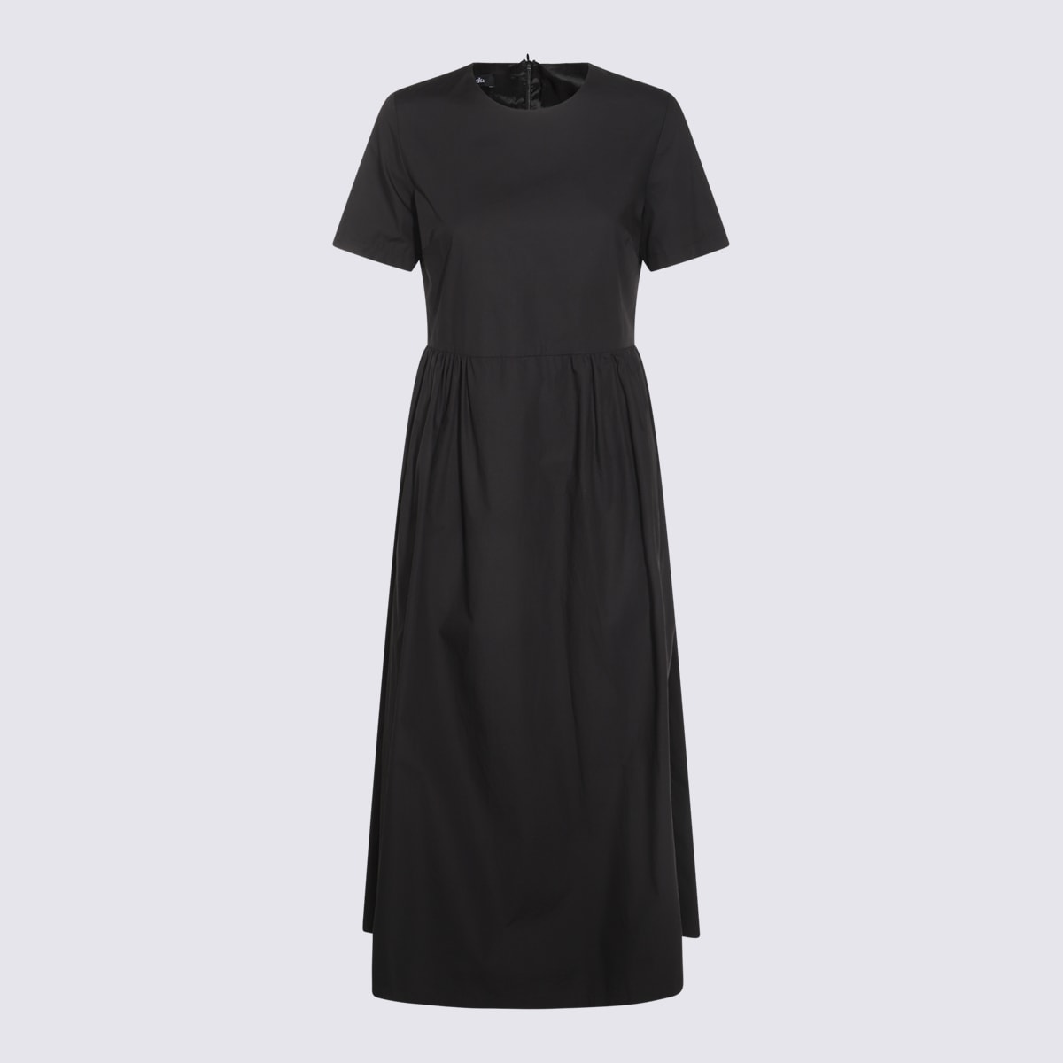 Add Black Cotton Dress