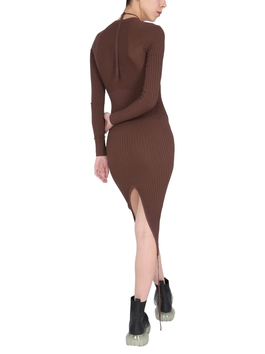 ANDREĀDAMO Dress With Cut Out Detail