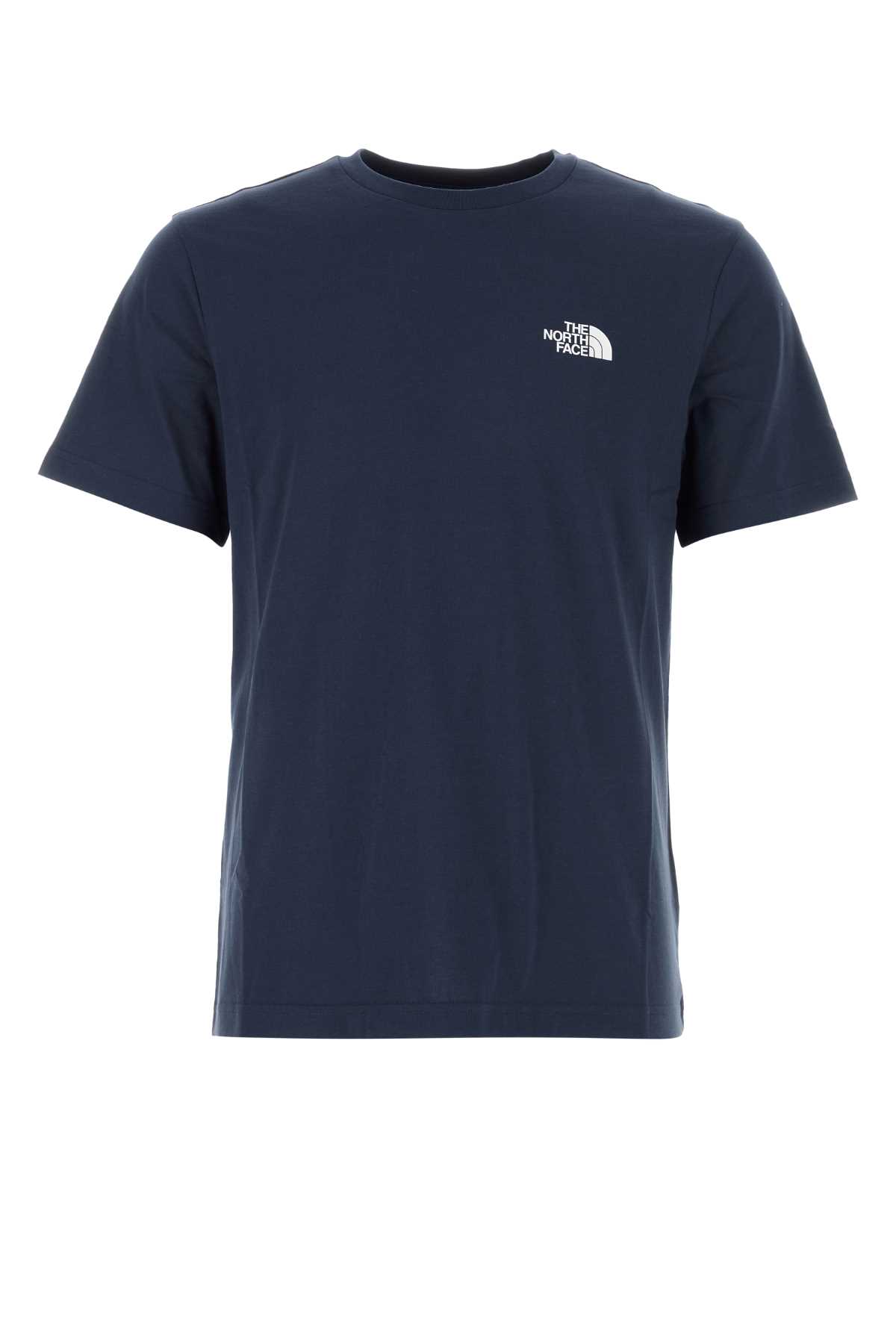 The North Face Navy Blue Cotton T-shirt