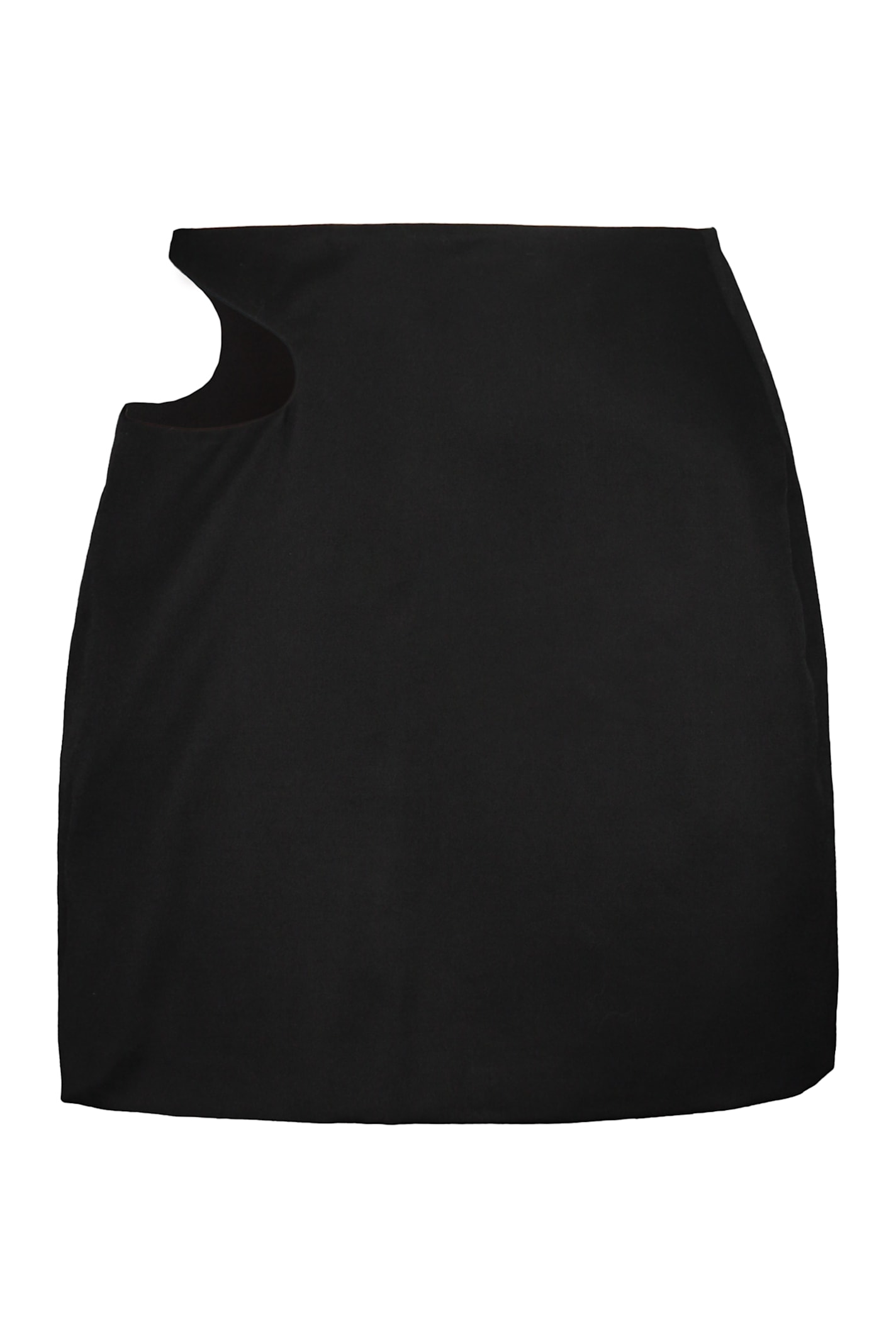 Low Classic Wool Mini Skirt