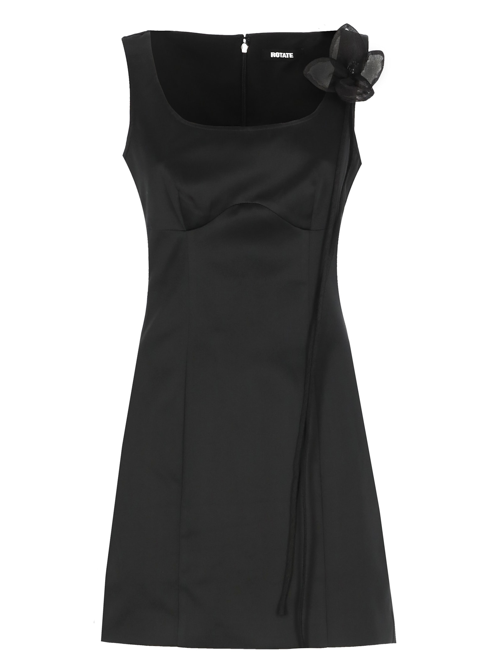 Rotate by Birger Christensen Satin Flower Dress