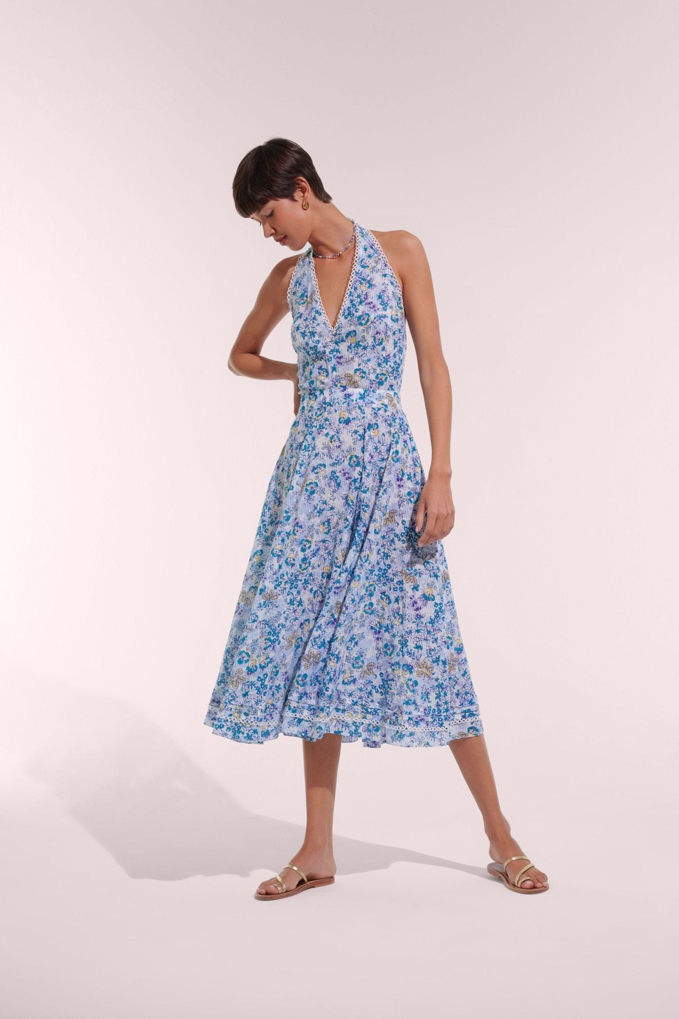 Long Dress Beth - Blue Sweet Liberty