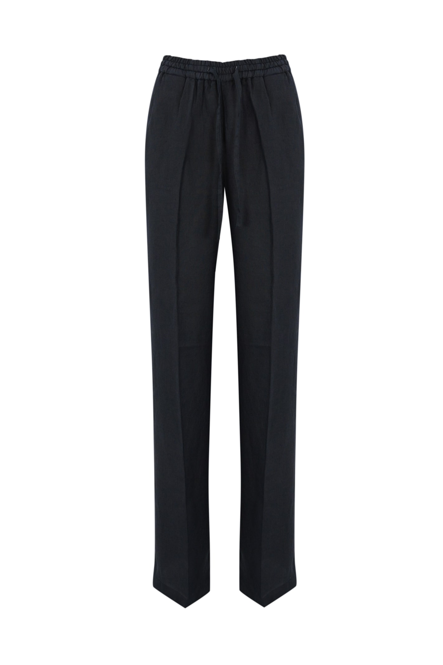 Re-HasH Allegra Linen Palazzo Trousers