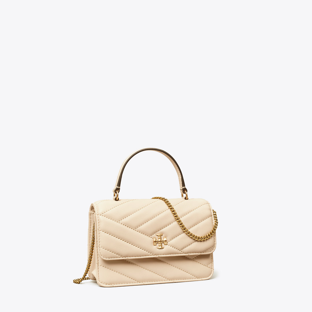 Tory Burch Mini Kira Chevron Top Handle Crossbody