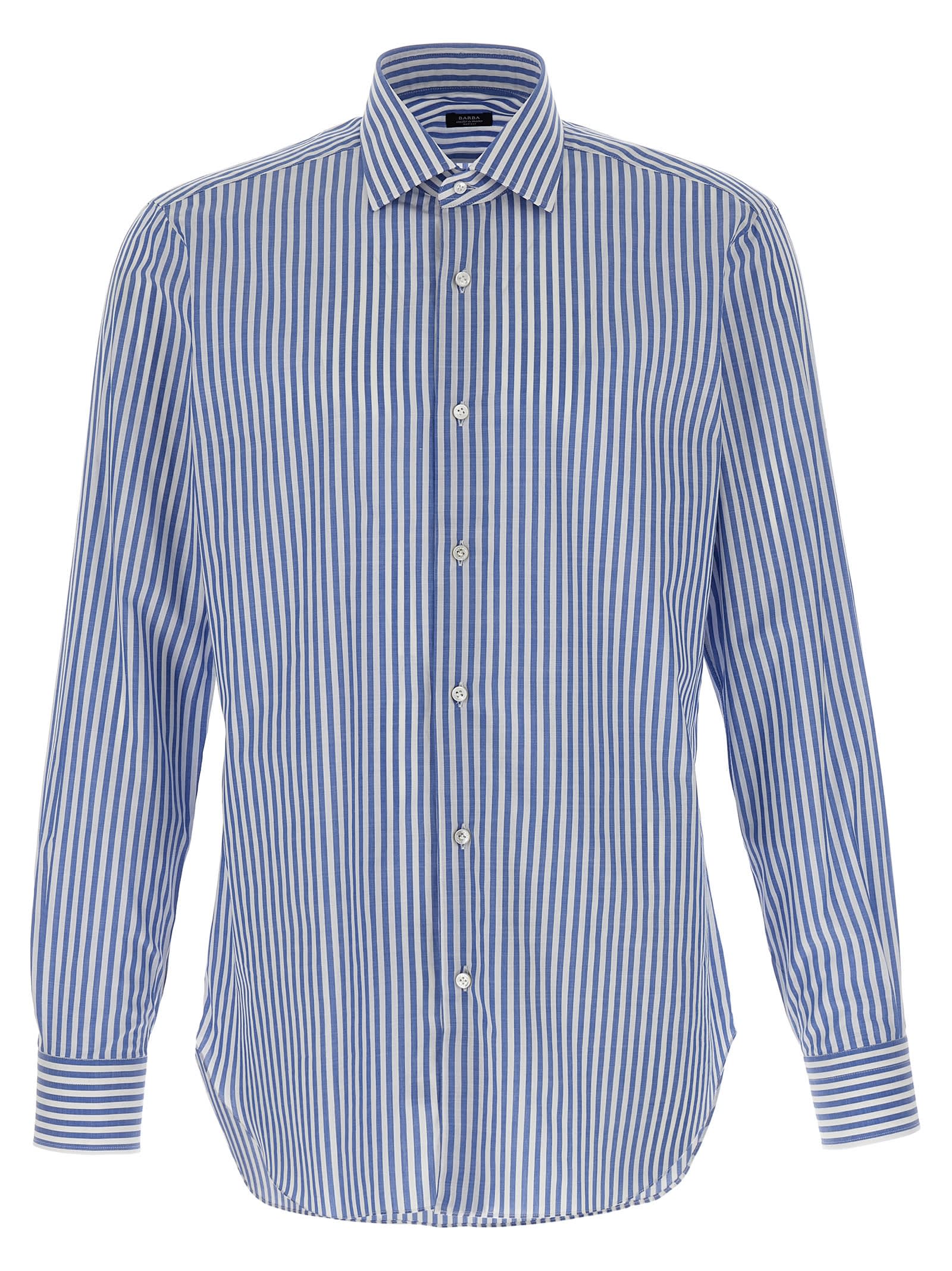 Barba Napoli Striped Shirt