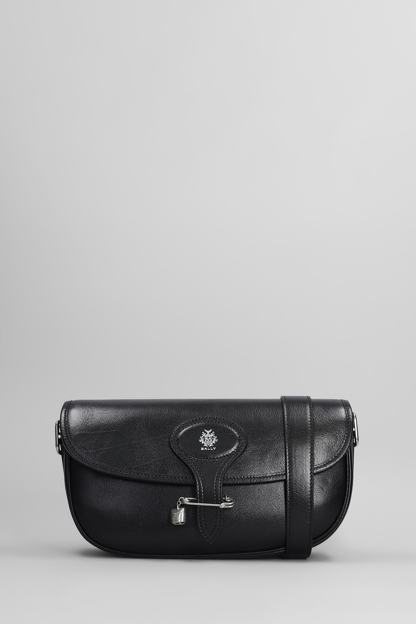 Bally Beckett Cross Shoulder Bag In Black Leather