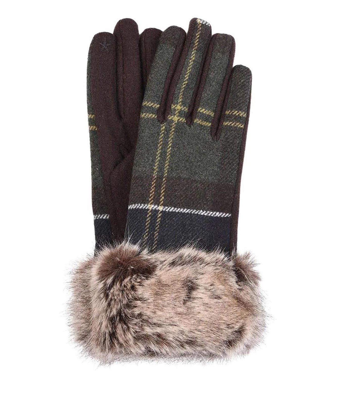 Barbour Ridley Tartan Gloves