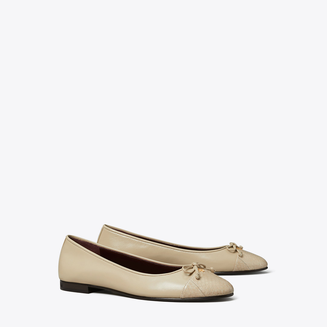 Tory Burch Cap-Toe Ballet