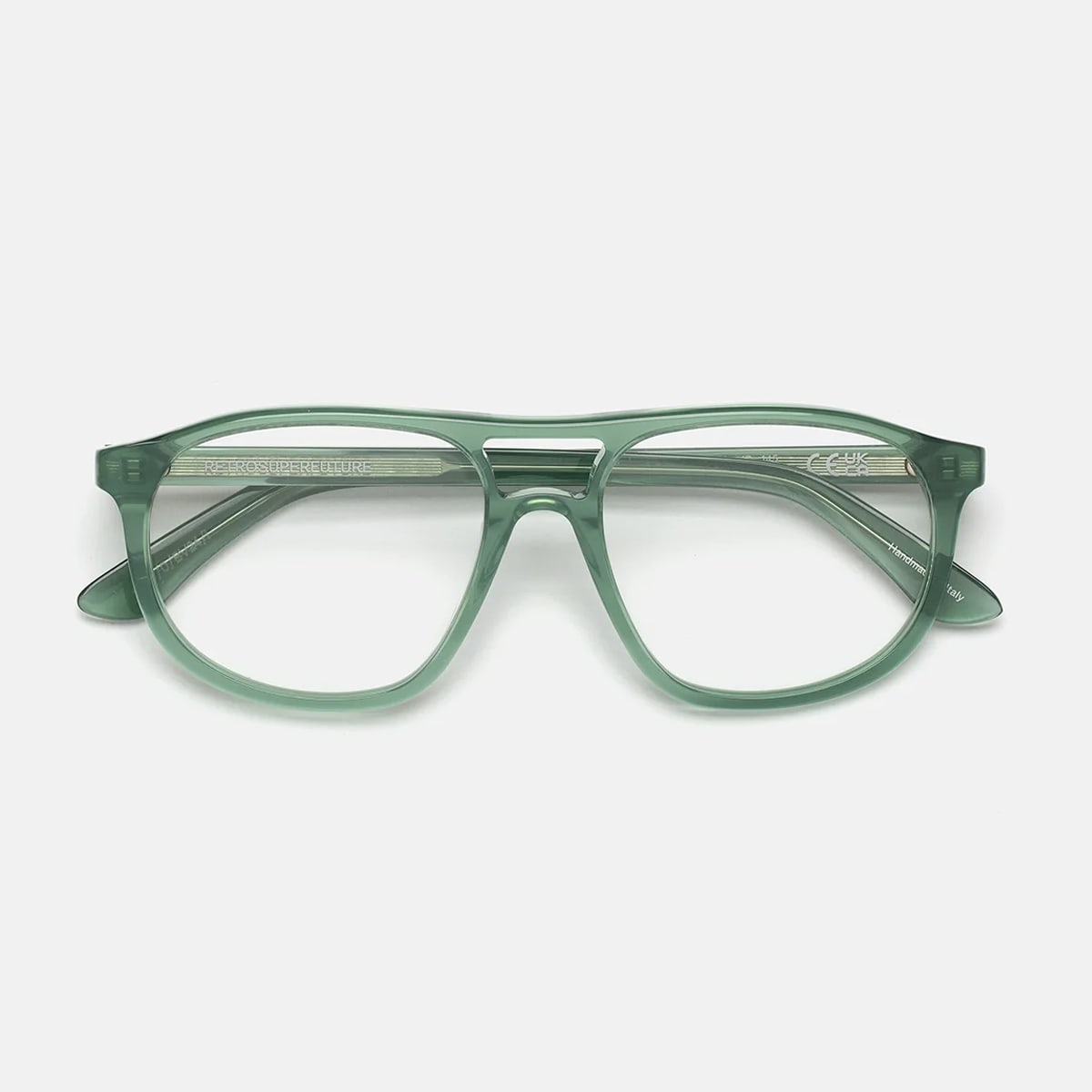 Retrosuperfuture Numero 127 Salvia Green Glasses