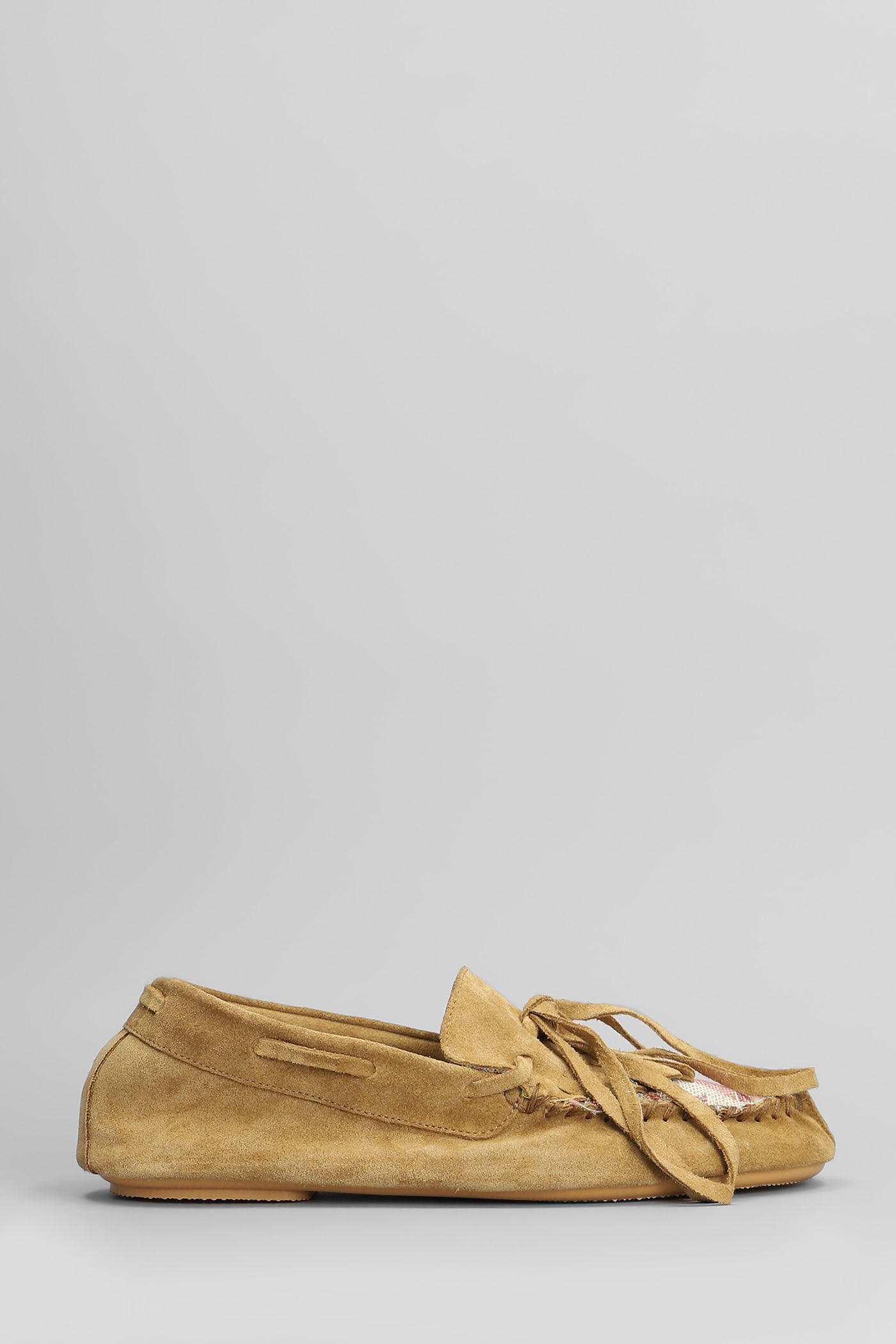 Anniel Loafers In Leather Color Suede