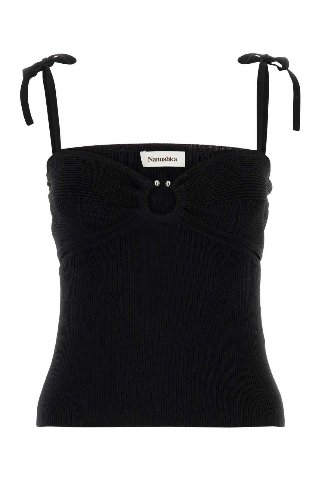 Nanushka Savera Ribbed Top
