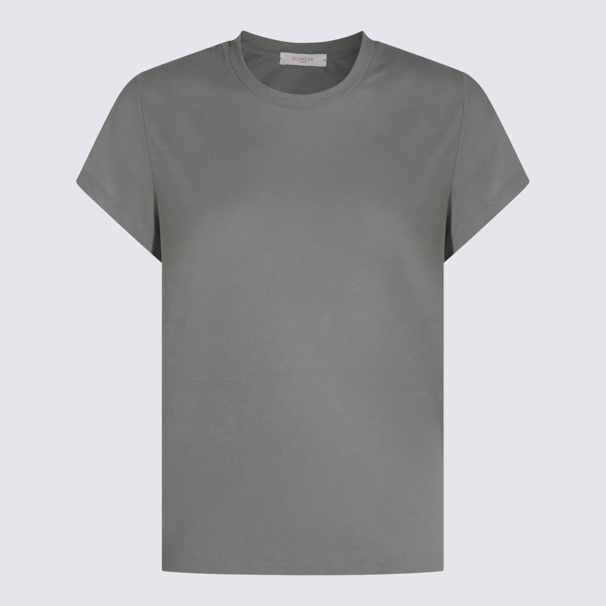 Zanone Grey Cotton T-shirt