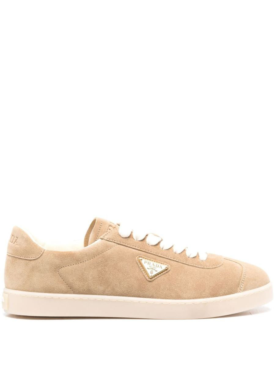 Prada Lane Leather Sneakers