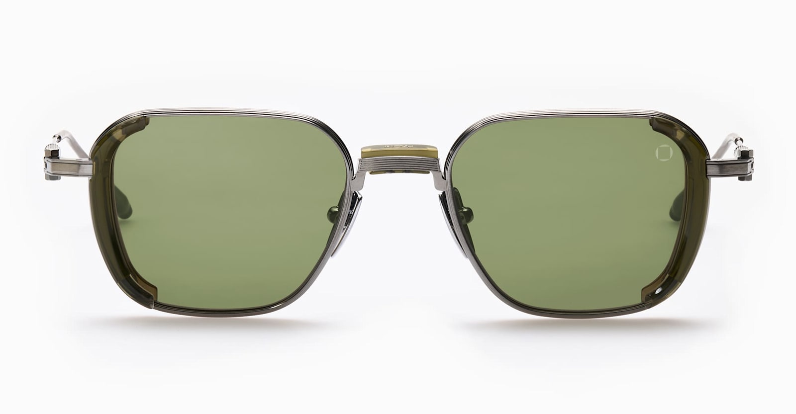 Akoni Eclipse - Olive / Brushed Black Palladium Sunglasses