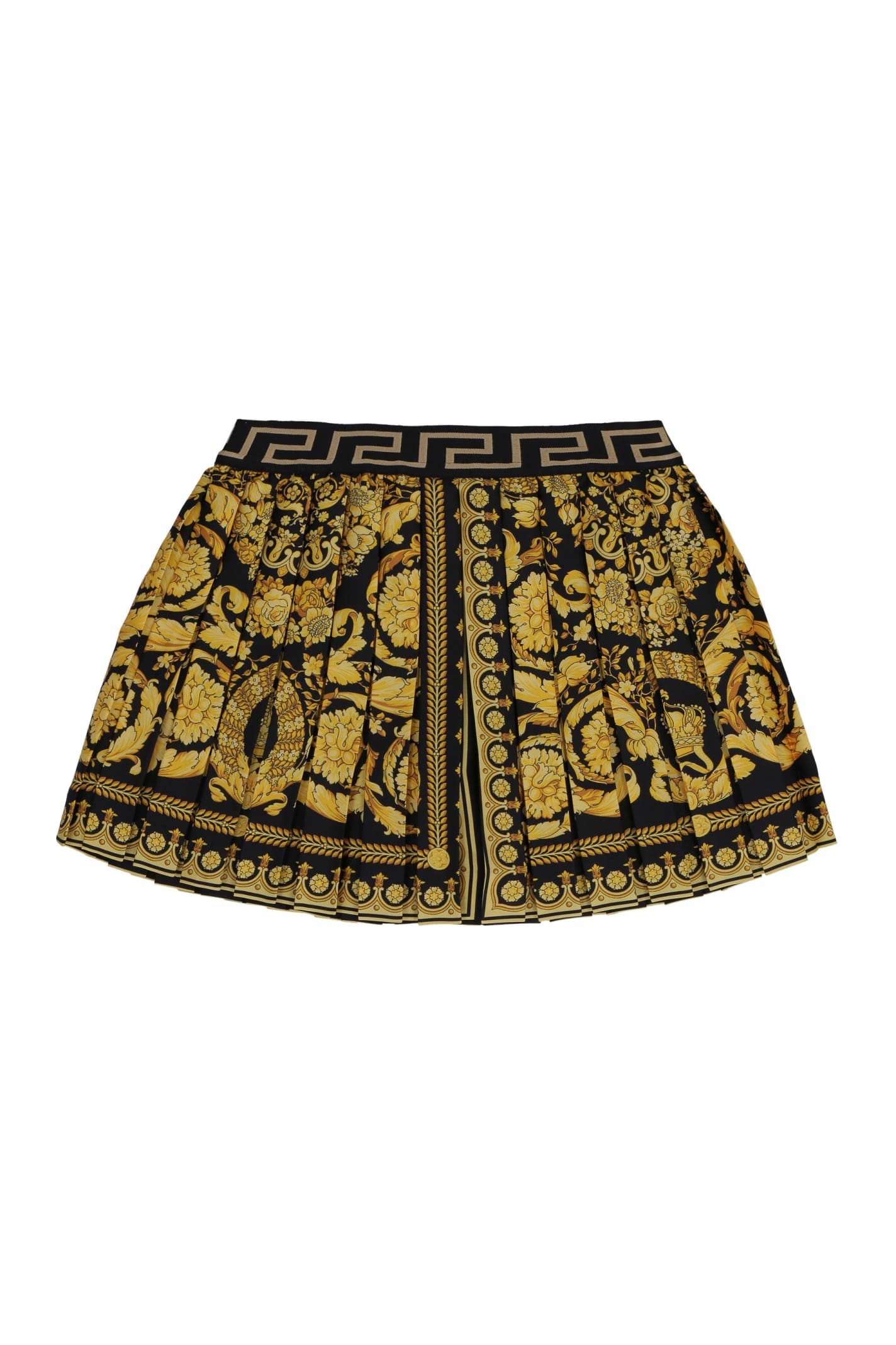 Young Versace Pleated Skirt