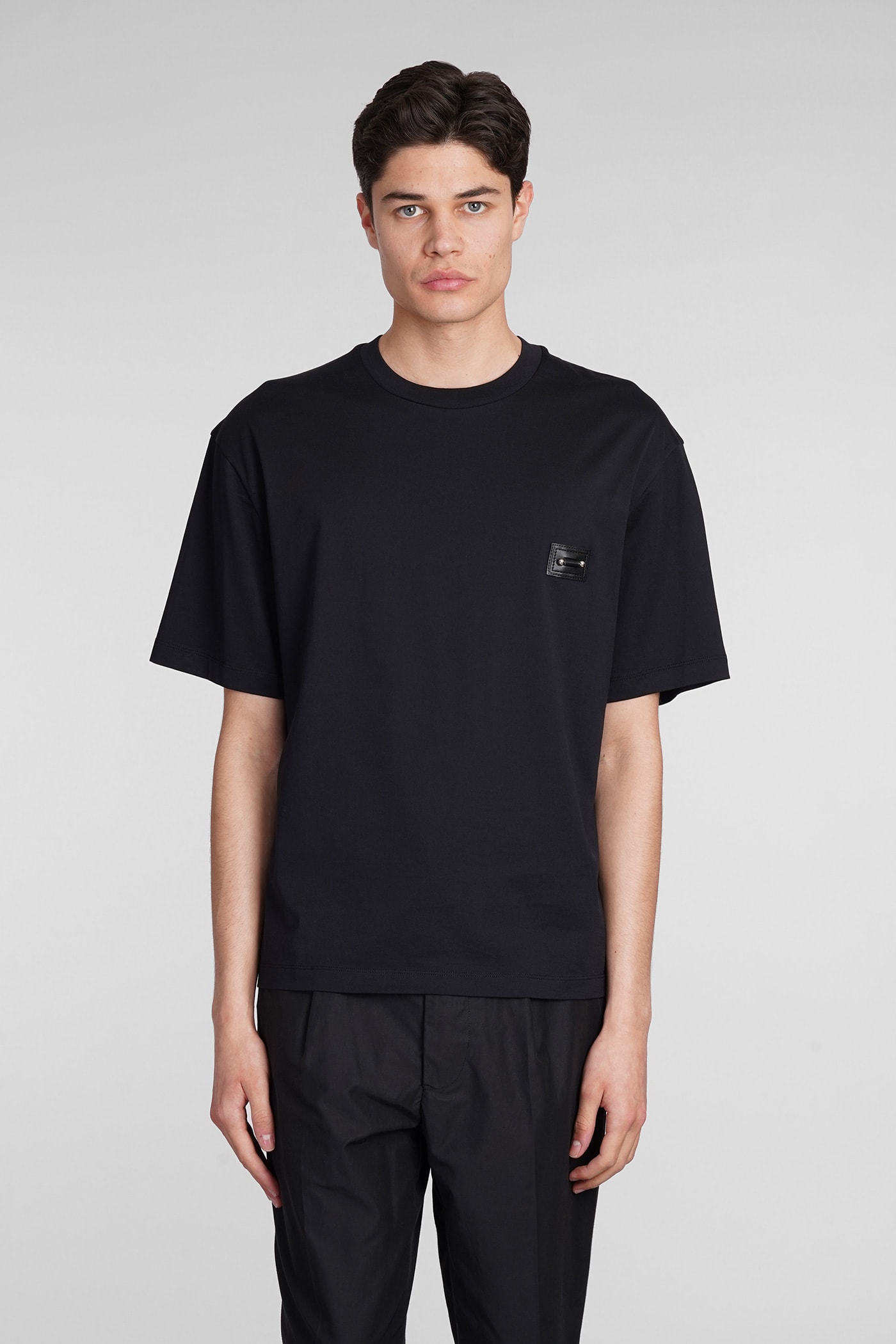 Neil Barrett T-shirt In Black Cotton