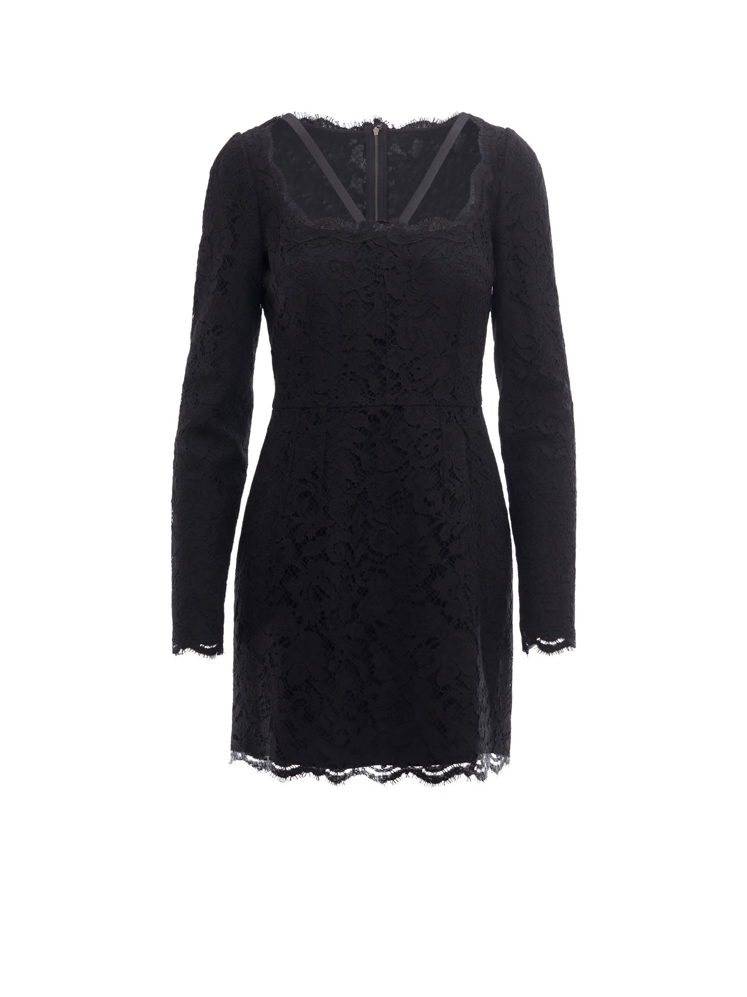 Dolce & Gabbana Lined Lace Dress
