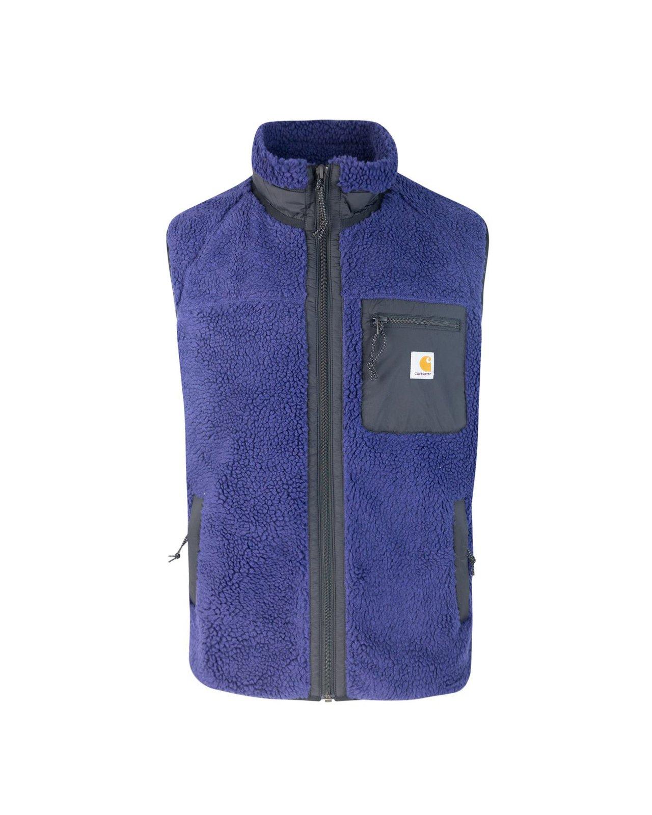 Carhartt Logo Patch Zip-up Gilet