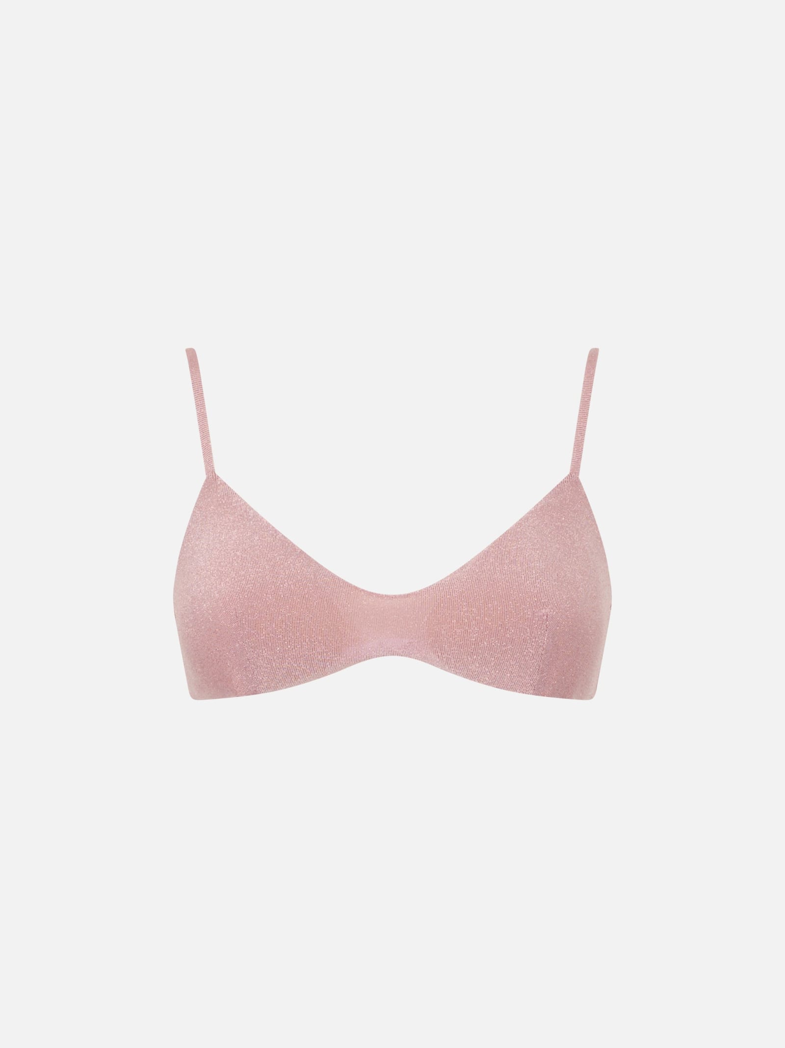 MC2 Saint Barth Pink Lurex Bralette