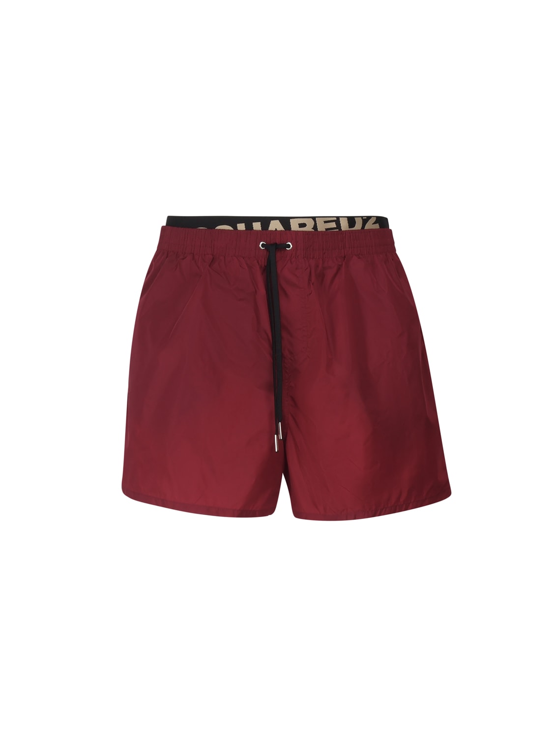 Dsquared2 Logo Swimsuit In Nylon