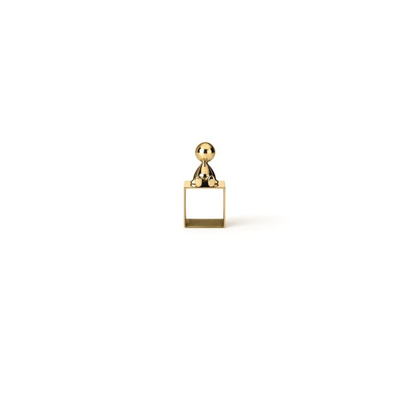 Ghidini 1961 Omini - Napkin Holder 2 Polished Brass