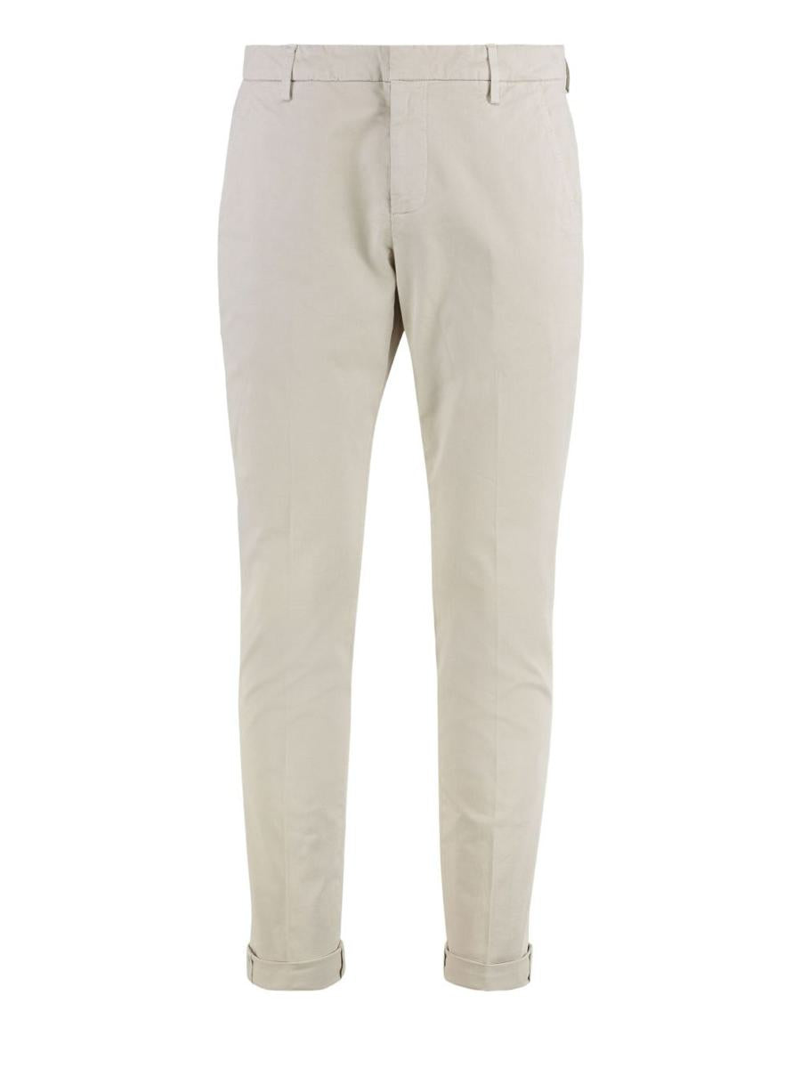 Dondup 'Gaubert' Trousers In Beige Cotton