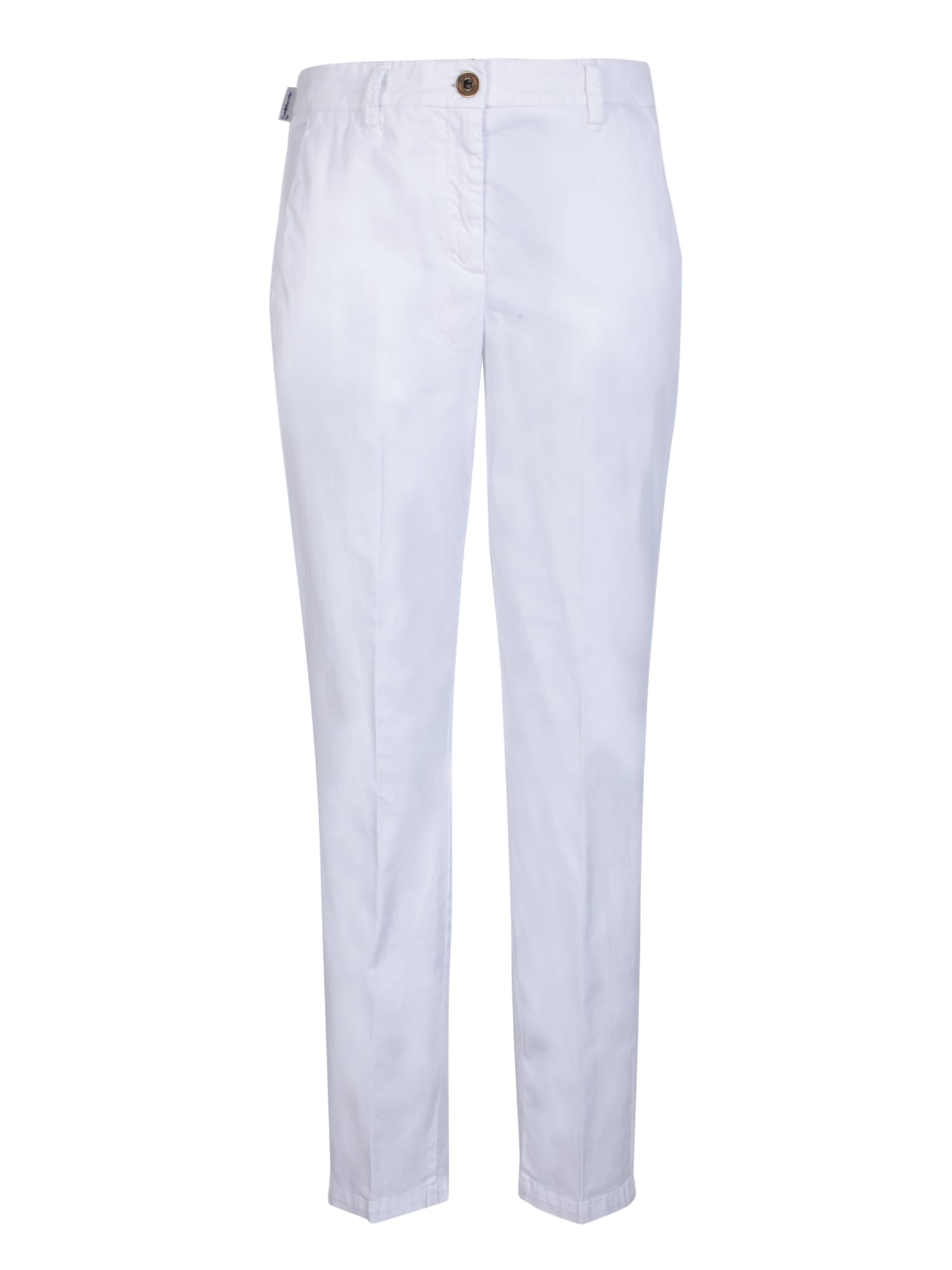 Jacob Cohen White Marina Trousers By Jacob Cohã«n