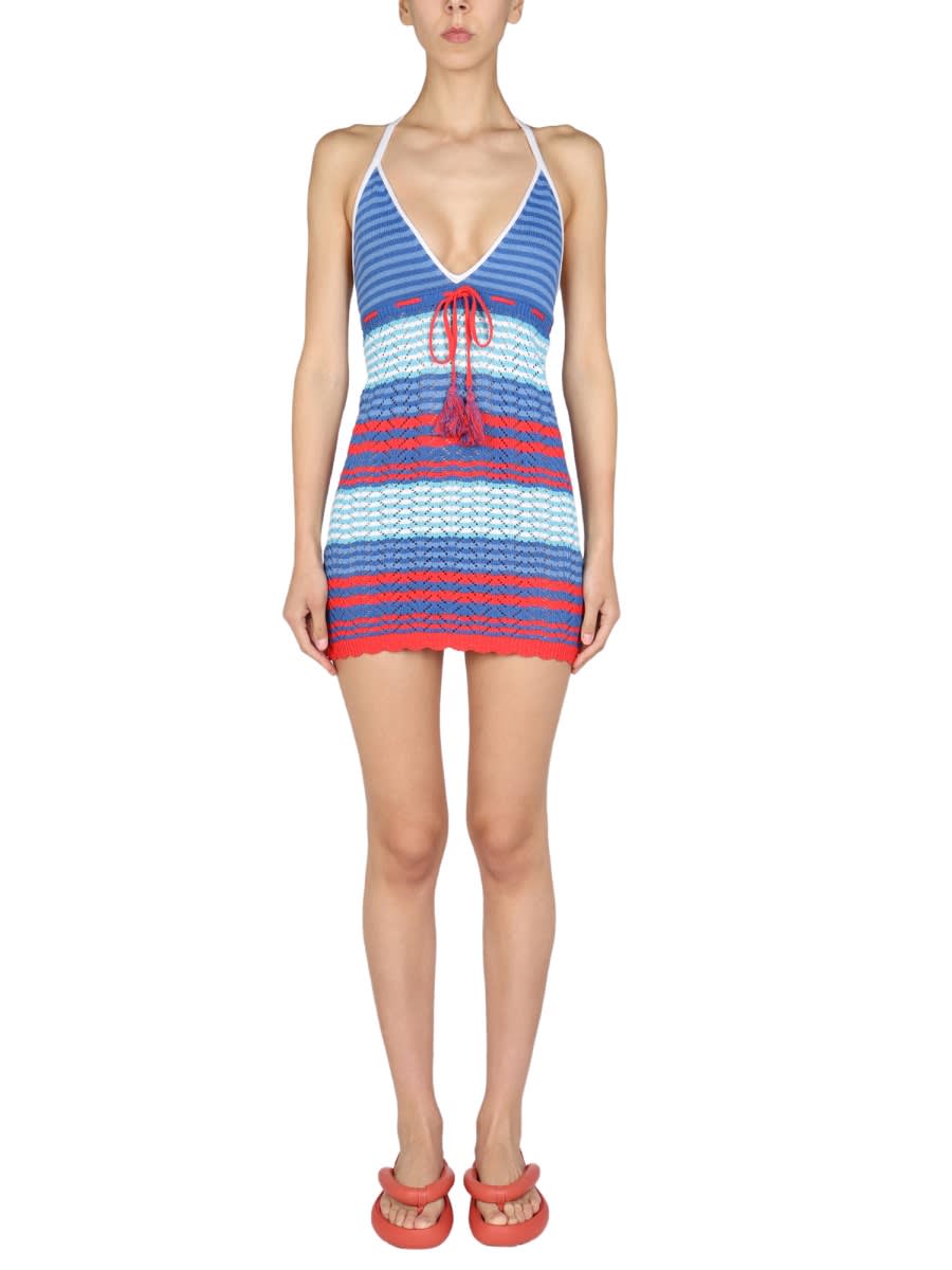 Gallo Mini Striped Dress