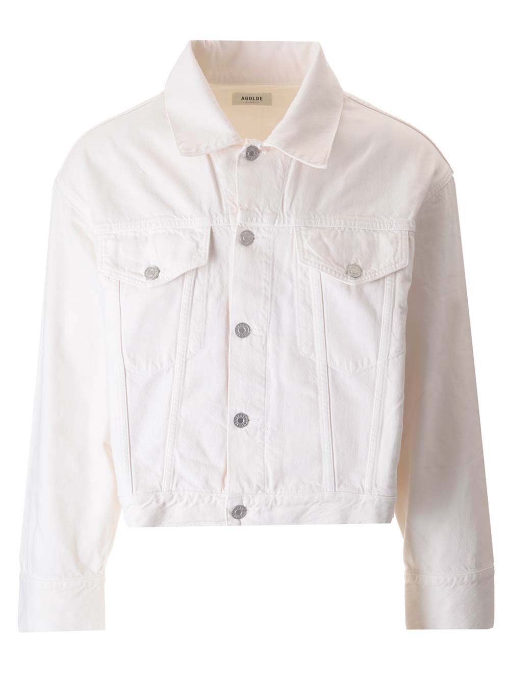 AGOLDE dorian Jacket In White Denim