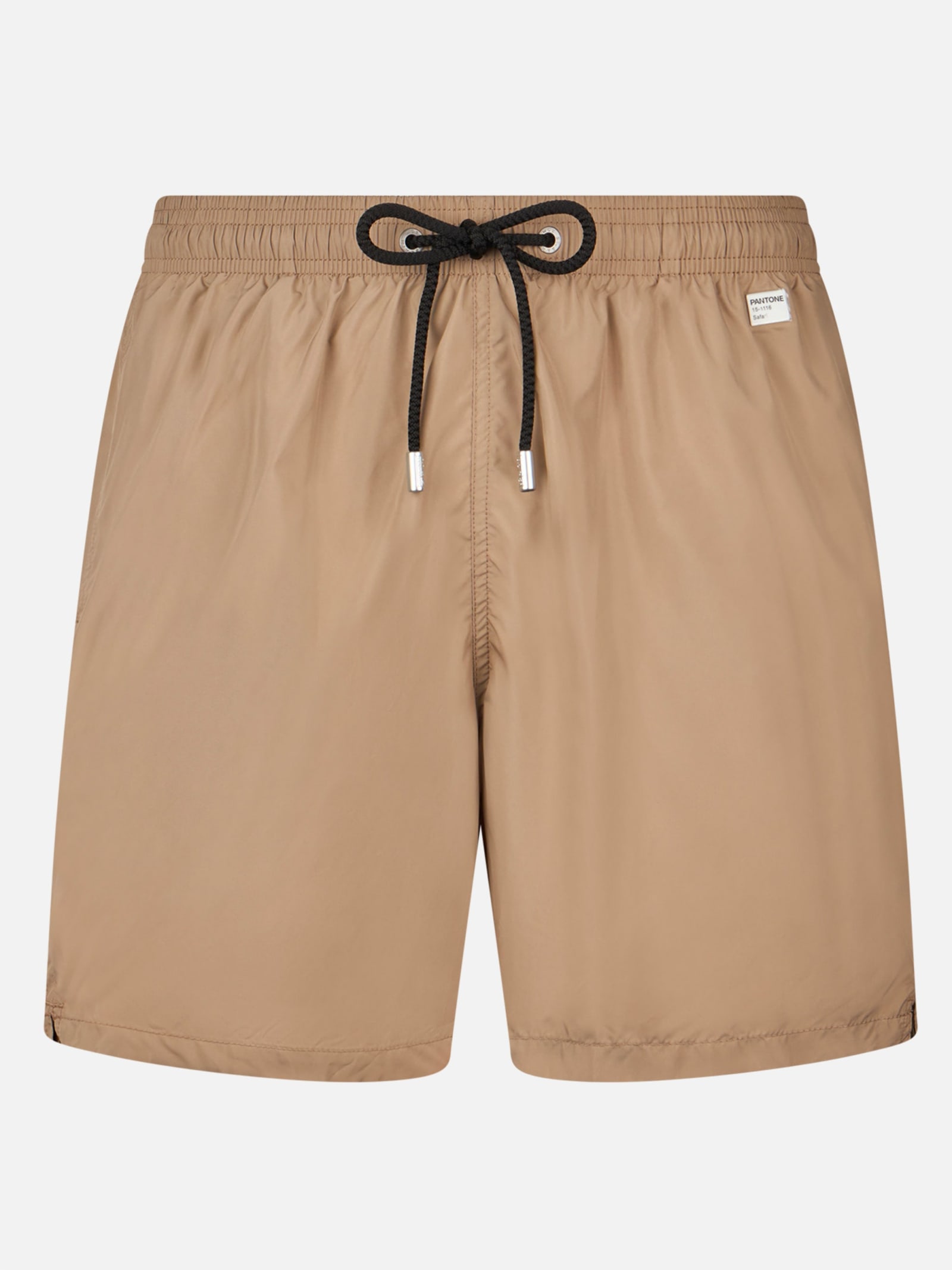 MC2 Saint Barth Man Lightweight Fabric Beige Swim Shorts Lighting Pantone Pantone Special Edition
