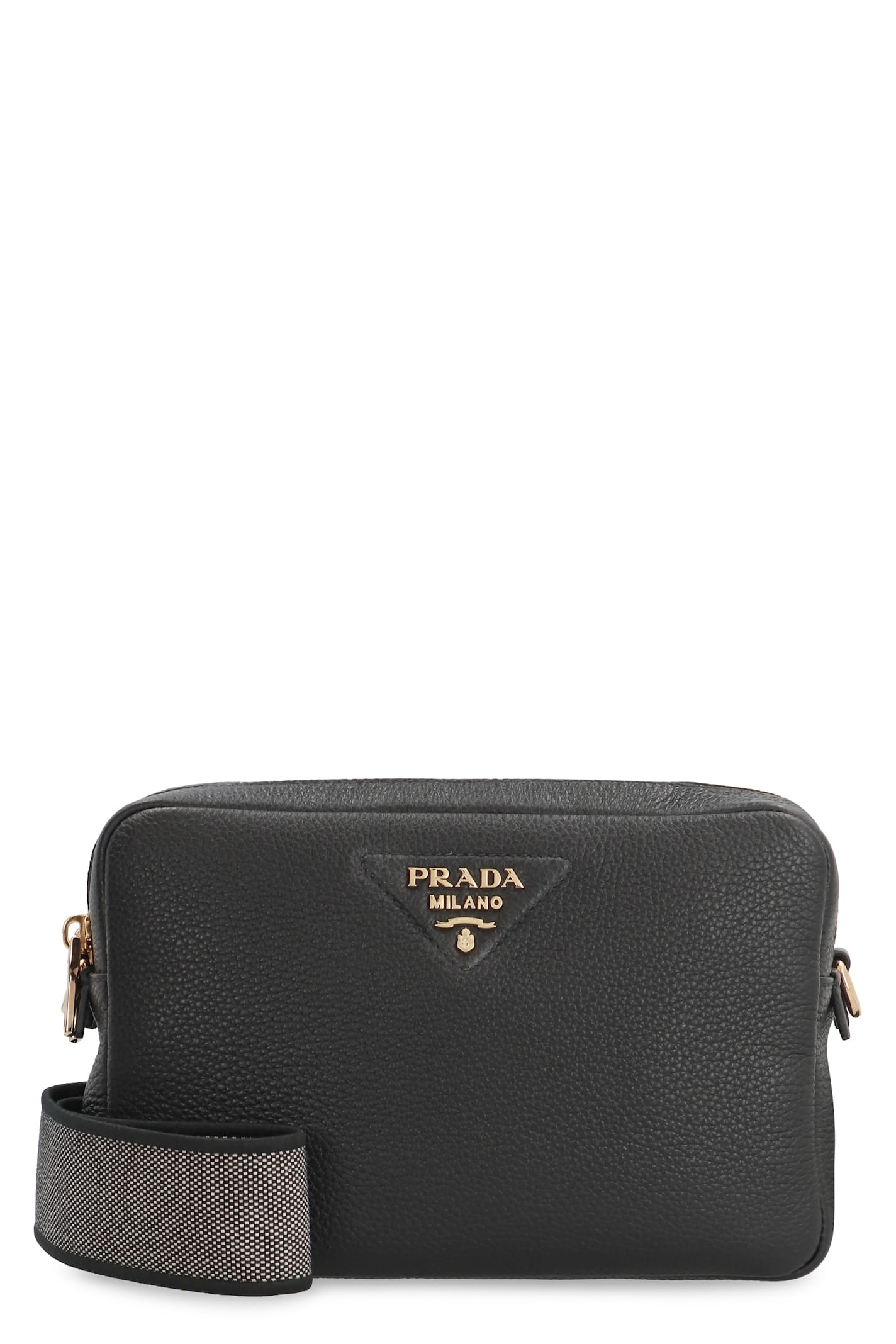 Prada 小号皮革斜挎包