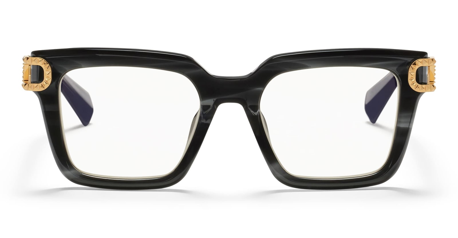 Valentino Eyewear V-side - Black Swirl / Light Gold Glasses