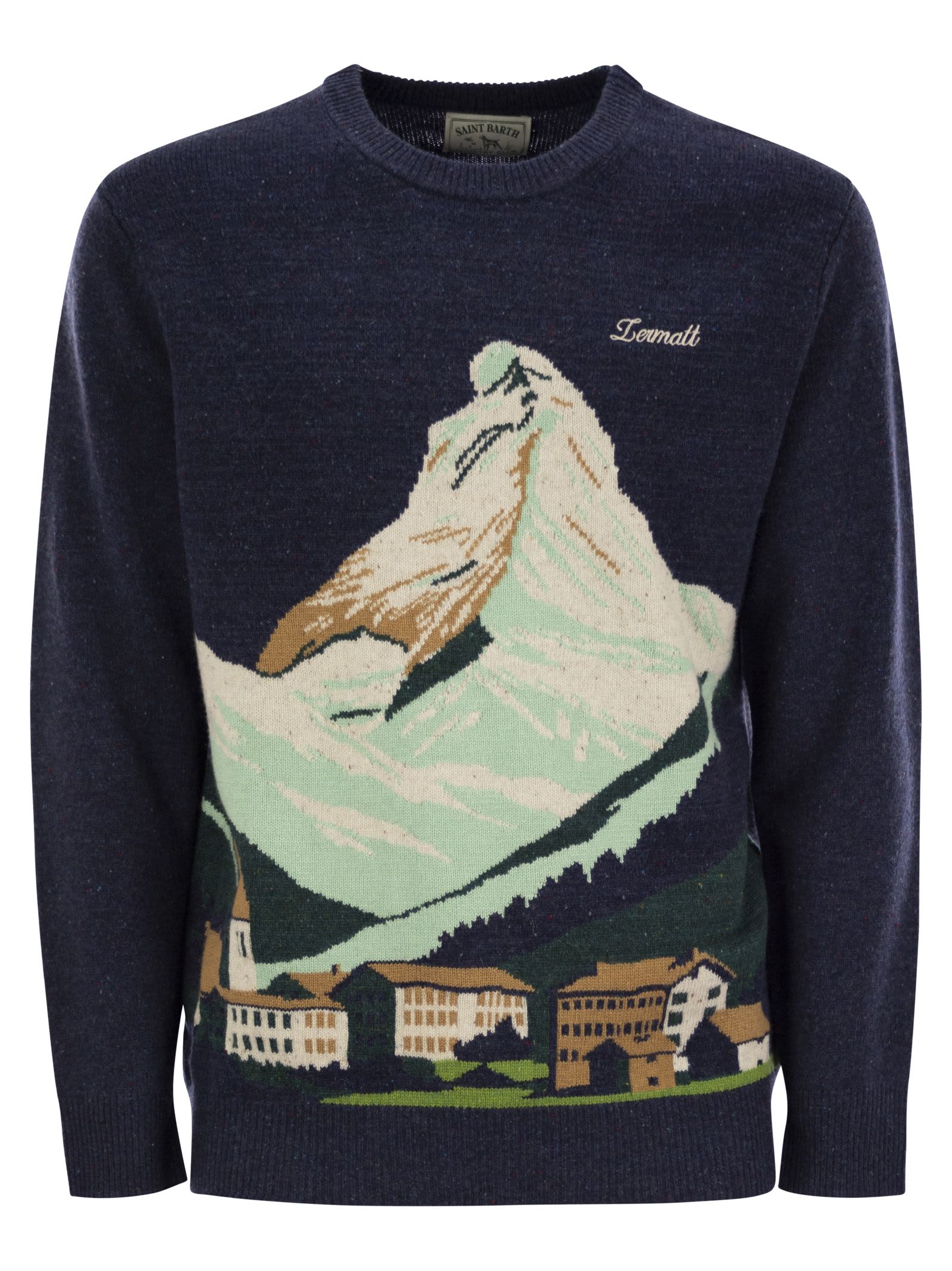 MC2 Saint Barth Zermatt Wool And Cashmere Blend Jumper