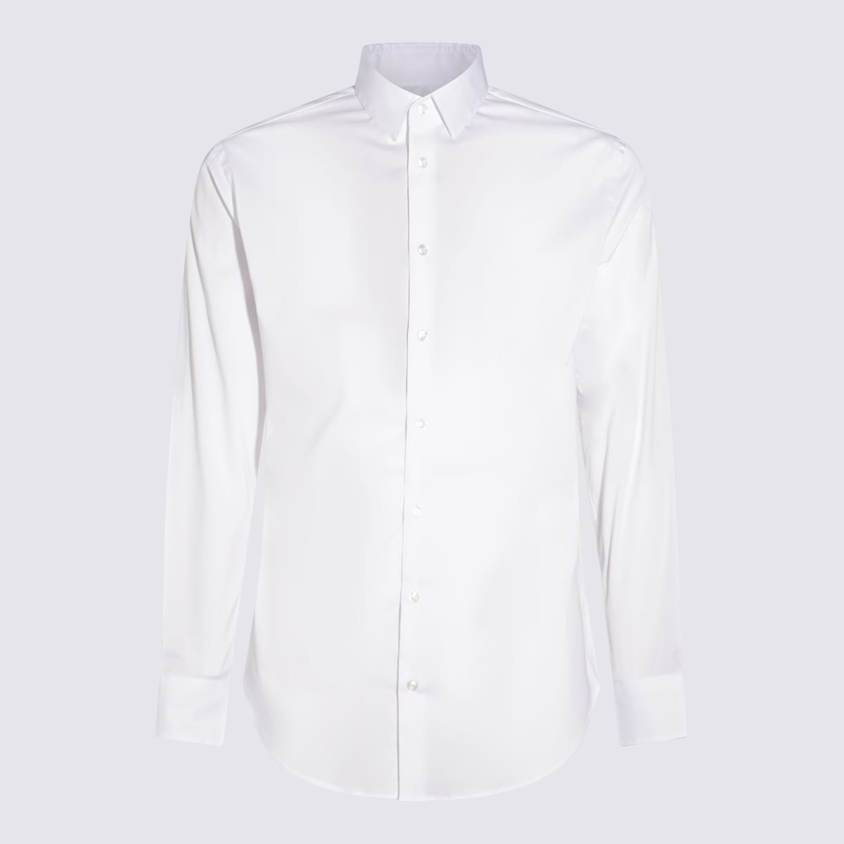 Giorgio Armani White Cotton Shirt
