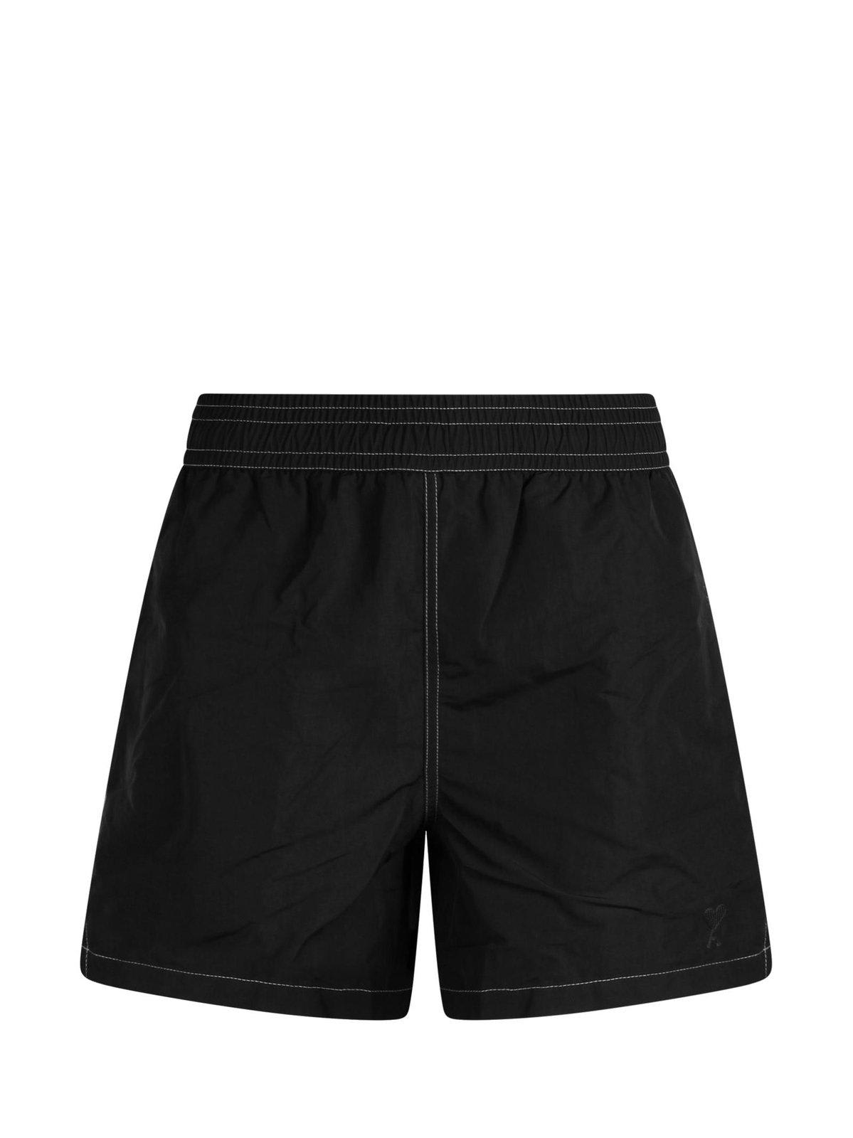 Ami Alexandre Mattiussi Ami De Coeur Beach Shorts
