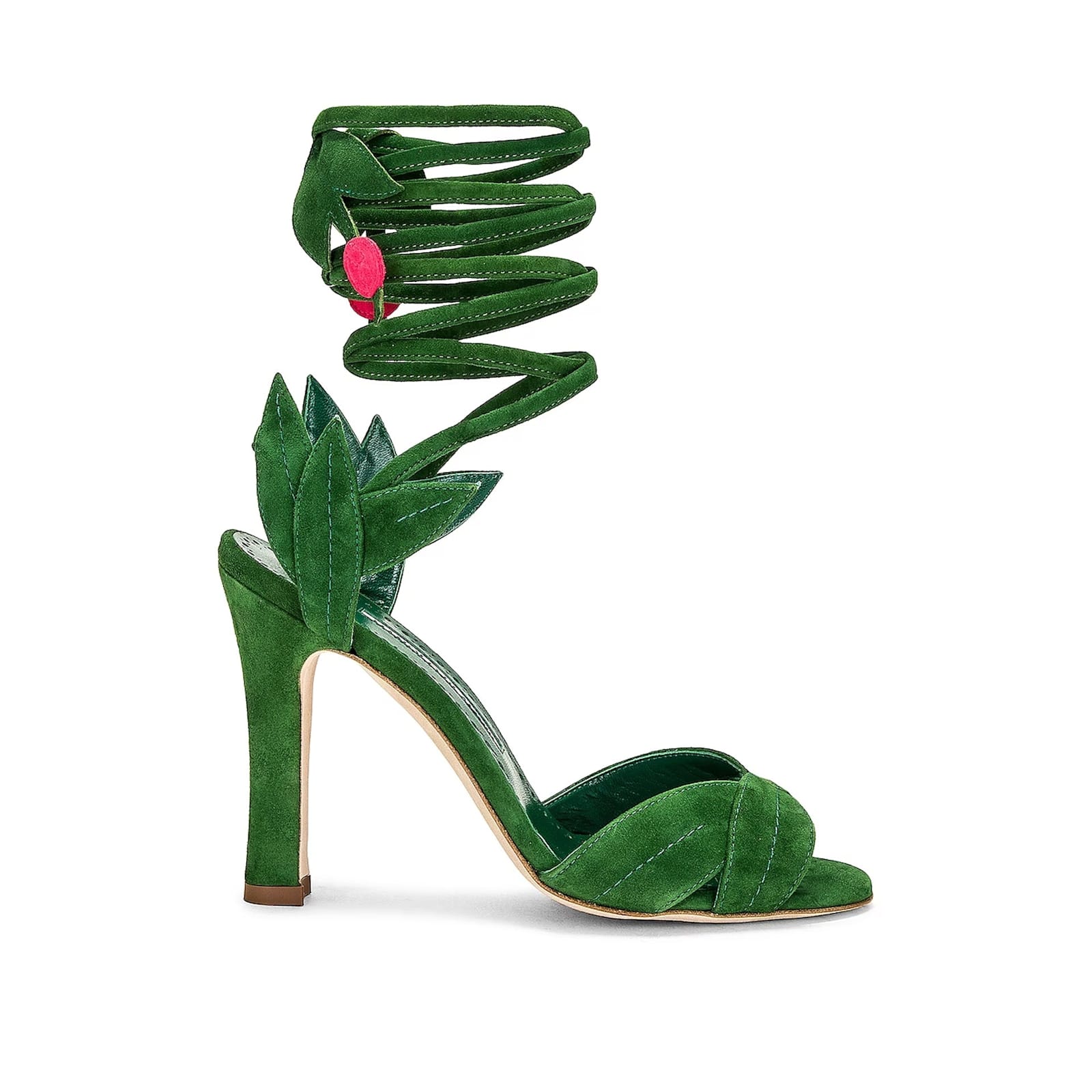 Manolo Blahnik Ossie 105 缠绕凉鞋