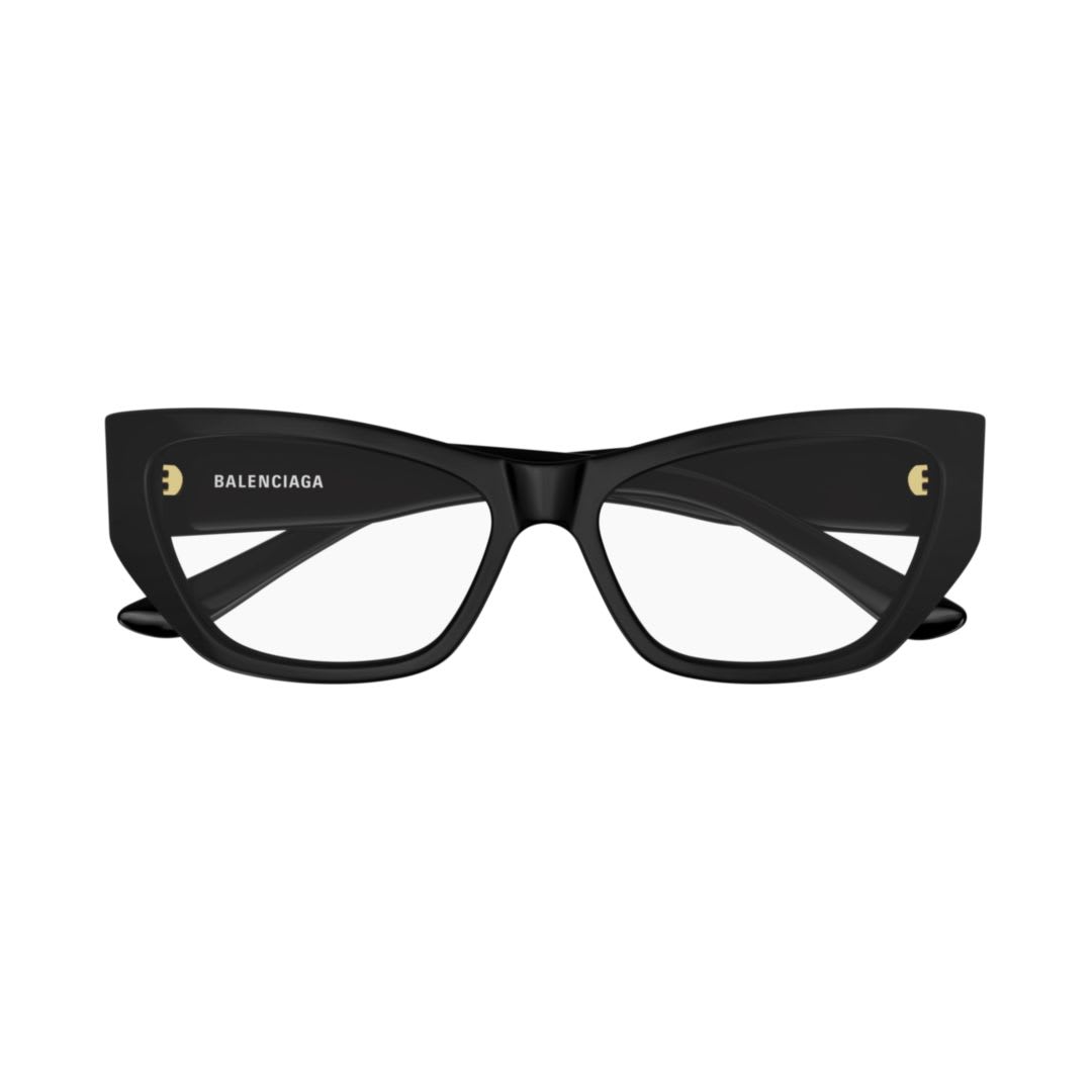 Balenciaga Eyewear Bb0372o-001 Black-black-transparent