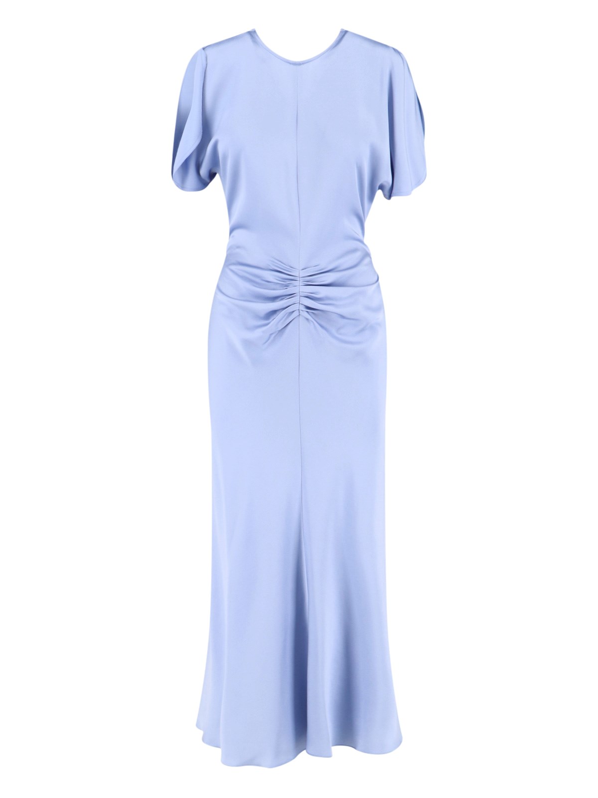 Victoria Beckham Draped Midi Dress