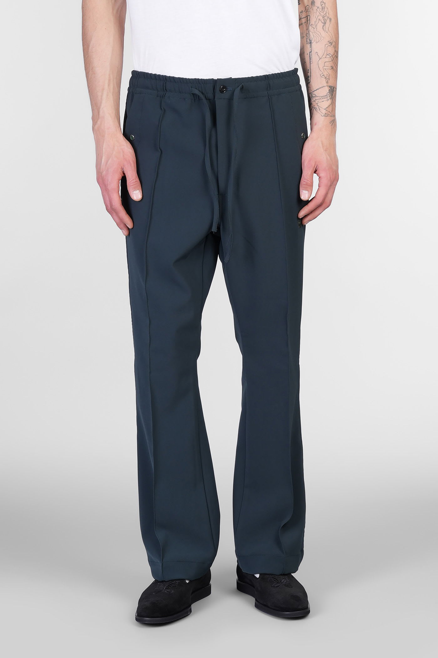 Needles Pants In Green Polyester