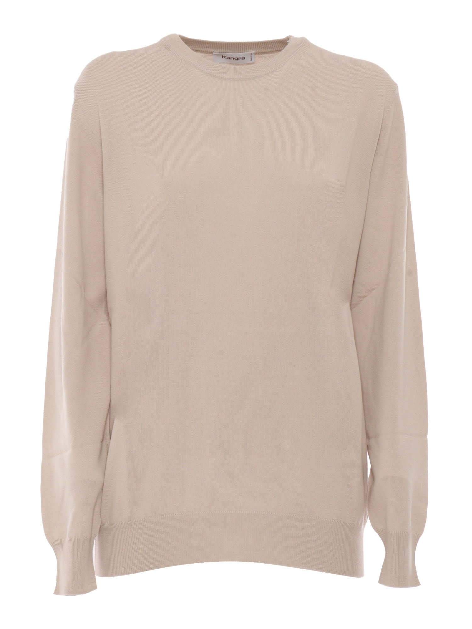 Kangra Short Sleeve Sweater With Alcantara Patch