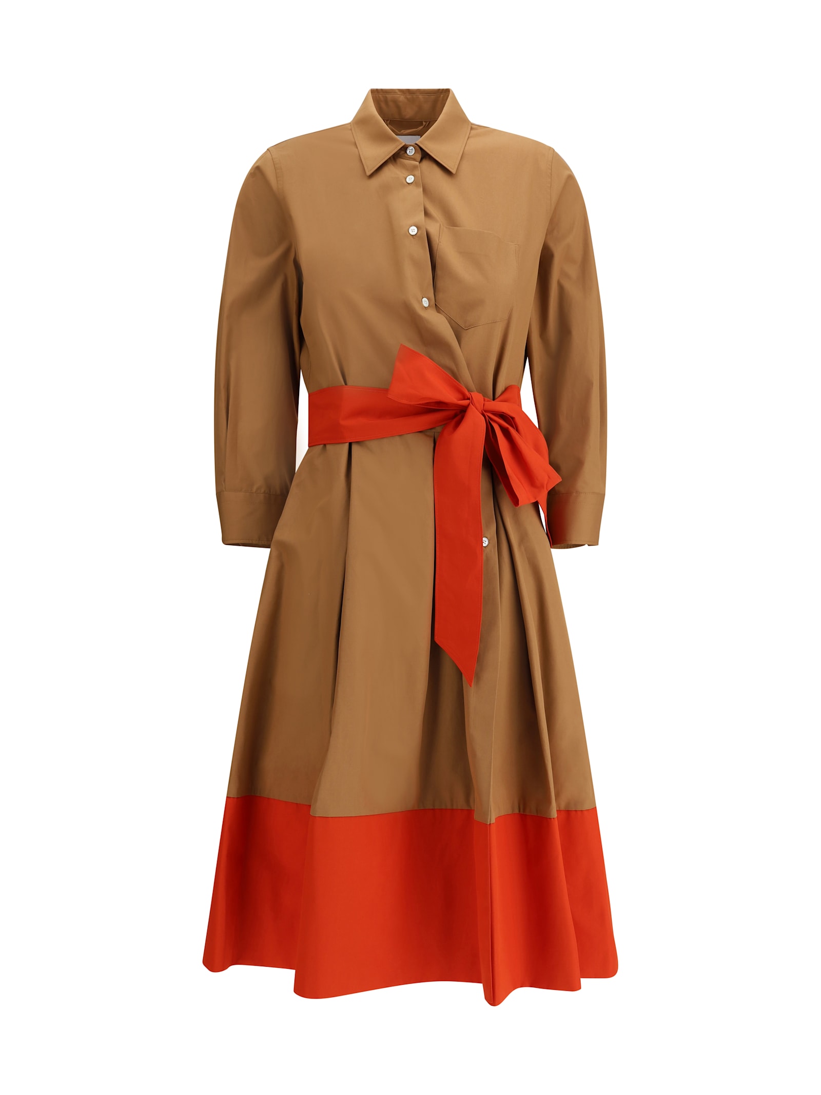 Sara Roka Midi Shirt Dress