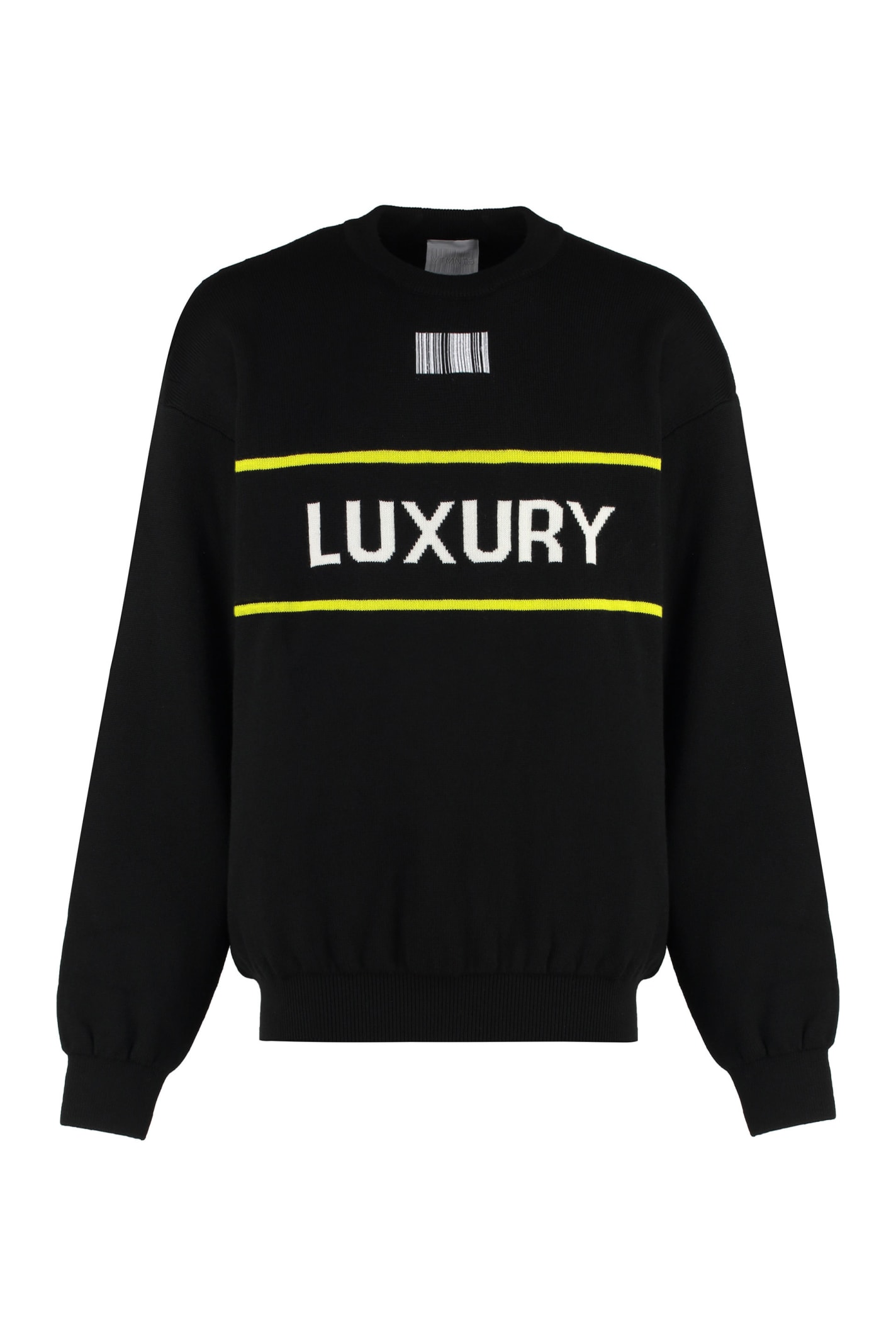 VETEMENTS Luxury Wool Crew-neck Sweater
