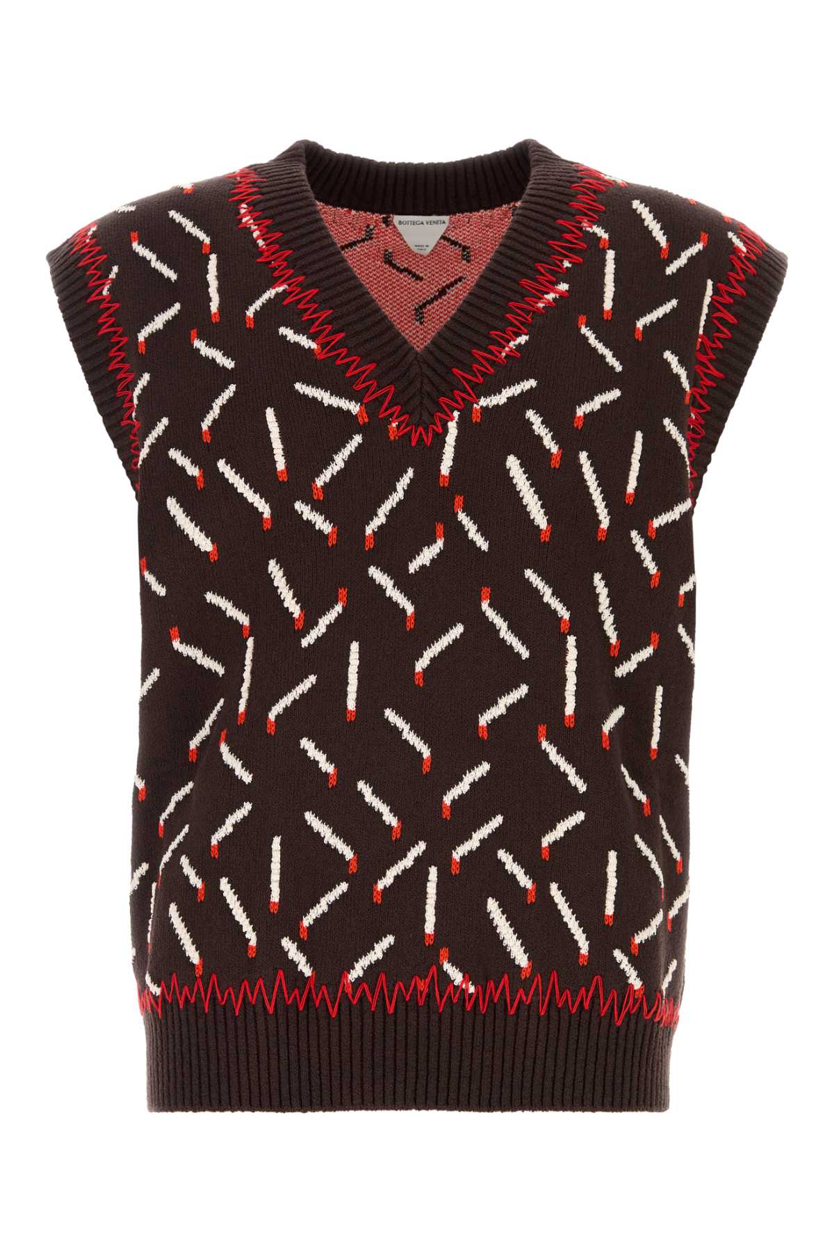 Bottega Veneta Embroidered Jacquard Vest