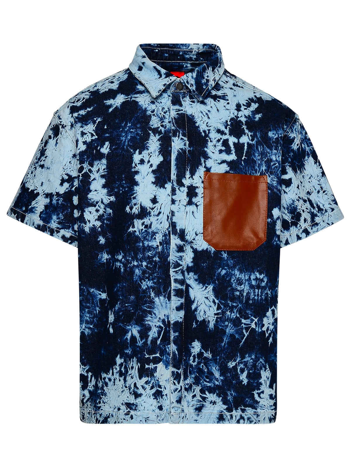 Ferrari Blue Cotton Blend Shirt