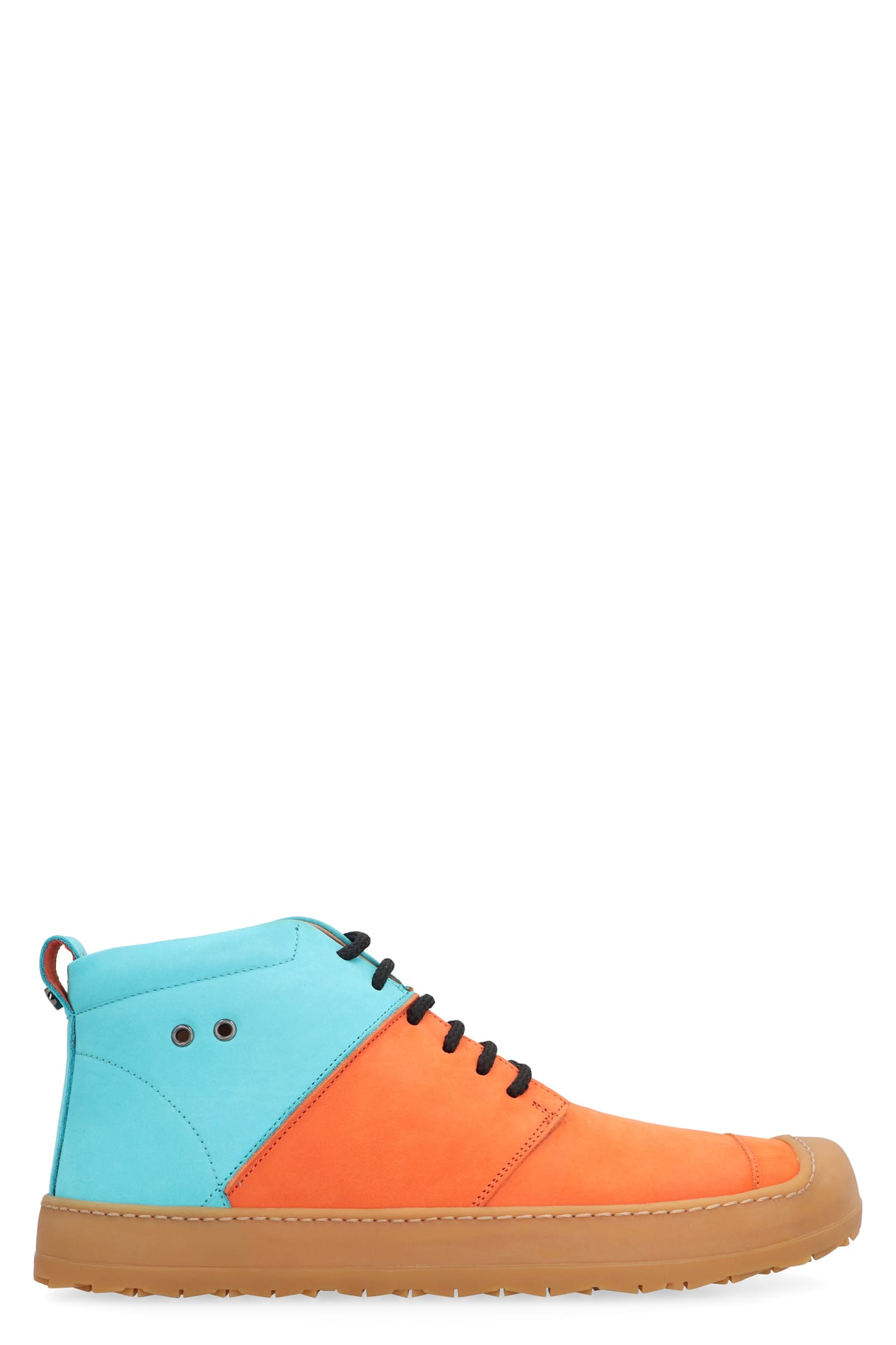 Volta Suede Mid-top Sneakers