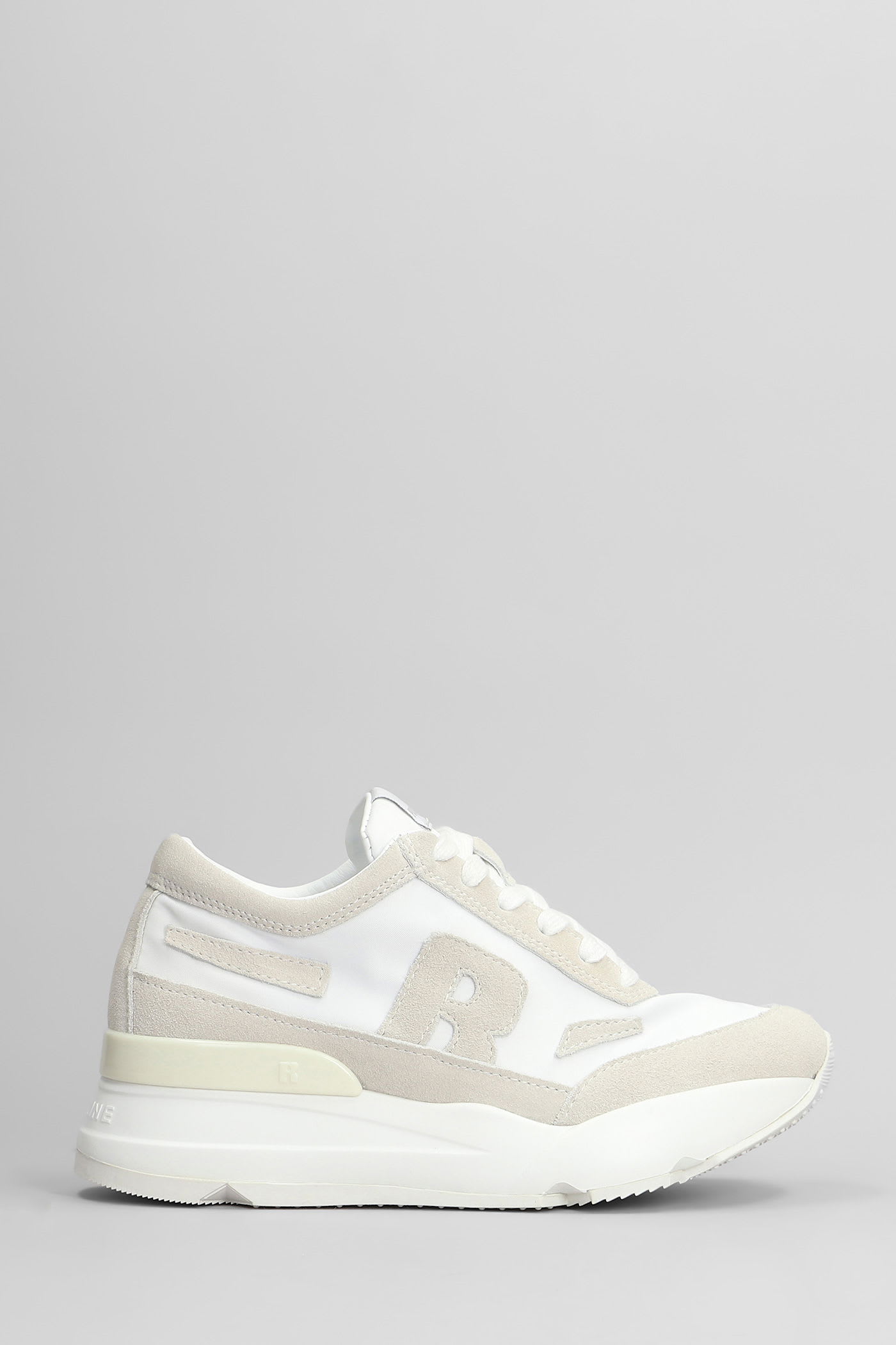 Ruco Line R-evolve Sneakers In White Nylon
