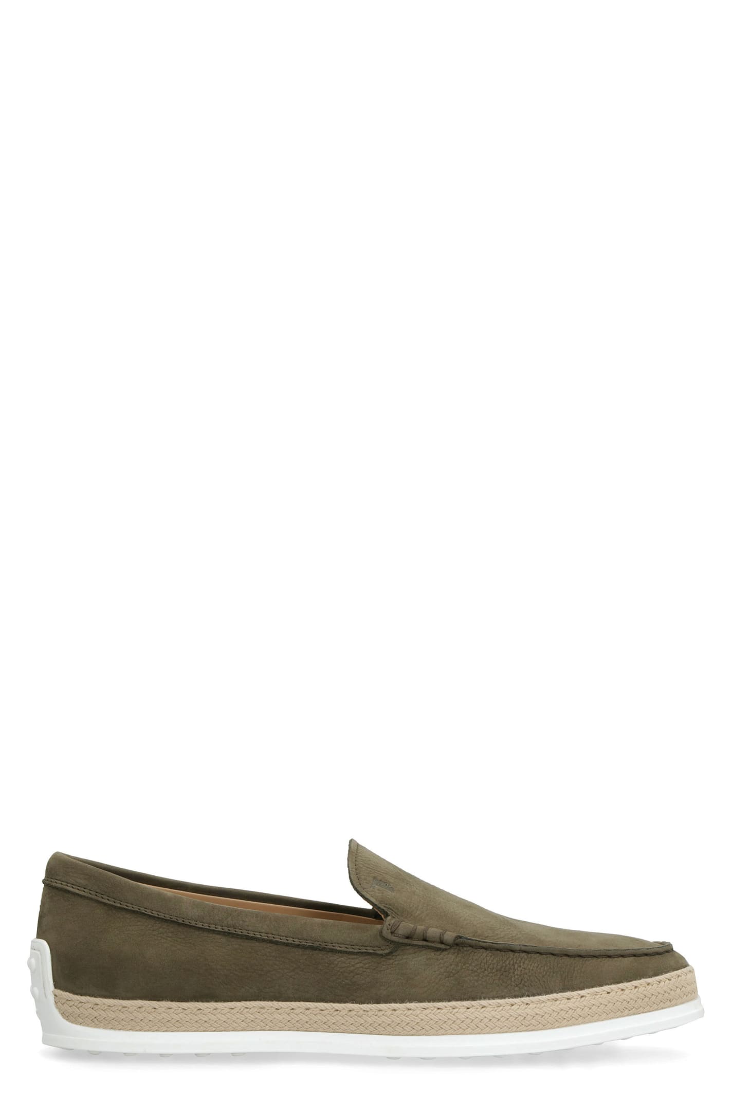 Tod's Slip-on Moccasin In Nubuck