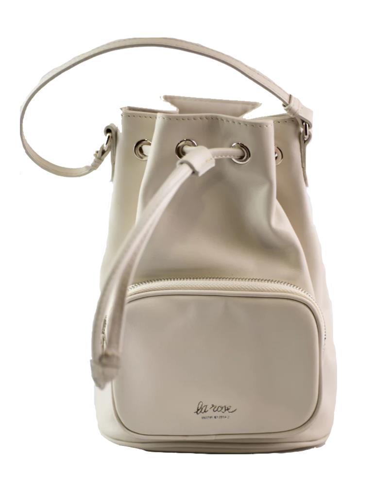 La Rose Leather Satchel Bag
